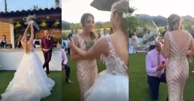 Novia decide compartir su boda con su mejor amiga