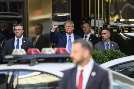 Trump comparece de nuevo ante la justicia en Nueva York por fraude financiero