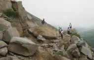 Áncash: Caseríos de Moro se encuentran aislados por el derrumbe de rocas y huaicos