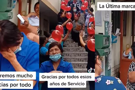 Enfermeras peruanas se jubilan entre aplausos y lágrimas.