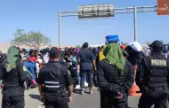 Tacna: Extranjeros indocumentados bloquean ingreso de turistas hacia la ciudad