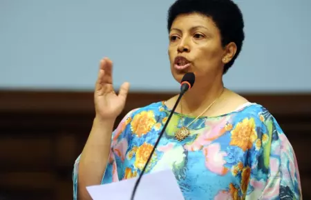 Martha Moyano, legisladora de Fuerza Popular.