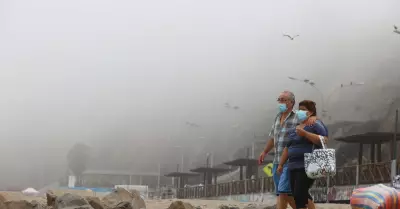 Se pronostica continuidad de neblina en el cielo de Lima Metropolitana