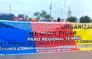 Paro en el norte: Tumbes y Piura acatan hoy medida por falta de apoyo de Gobierno Central tras emergencia