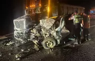 Tres ingenieros trujillanos mueren en Mrrope en violento choque cuando se dirigan a Piura