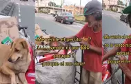Un hombre se neg a vender a su perro: "l es mi amigo fiel"