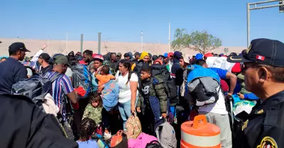 Crisis migratoria en Tacna.