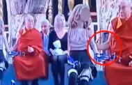 Dalai Lama lo hizo de nuevo! Difunden video en donde toca de forma inapropiada el brazo de una nia