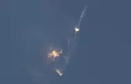 El cohete Starship de SpaceX explota durante su primer vuelo de prueba
