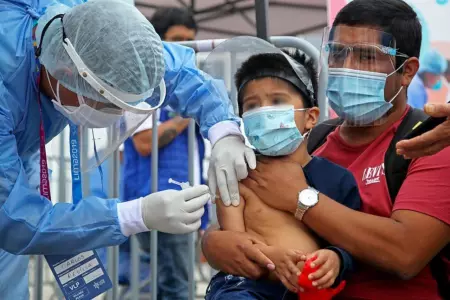 Vacunacin infantil en el Per disminuy en un 7.8% durante la pandemia, de acue