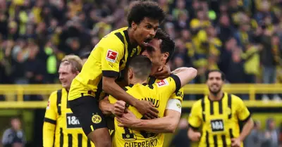 Borussia Dortmund obtuvo el liderato de la Bundesliga