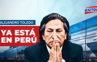 Alejandro Toledo: Expresidente lleg al Per tras ser extraditado de Estados Unidos