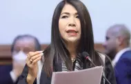 Congreso: Comisin de tica recomienda suspender por 120 das a Mara Cordero Jon Tay por presunto recorte de sueldo