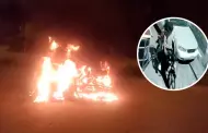 San Juan de Lurigancho: Vecinos queman motocicleta de delincuentes tras intento de robo