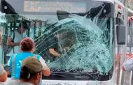 Metropolitano: Nueve heridos deja accidente en la Estacin Espaa