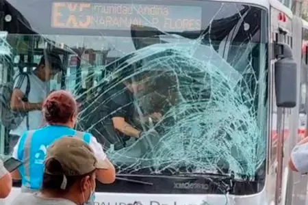 ATU se pronuncia sobre accidente del Metropolitano en Estacin Espaa.