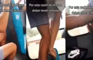 "Casi ve a Diosito": Joven sale 'volando' de su asiento en el micro