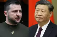Xi dice a Zelenski que negociar es la "nica salida" de la guerra Ucrania-Rusia