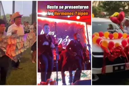 Regalos en boda huancana sorprenden en TikTok