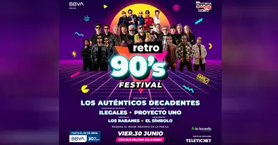 Show Retro 90's Festival en Lima