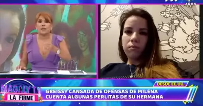 Magaly lamenta no haber conocido antes la versin de Greyssi Ortega sobre el cas