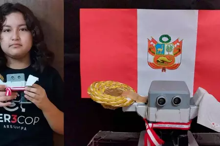 Adolescente Chimbotana gana segundo lugar en el concurso mundial de Robtica 202