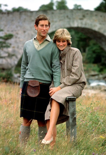 Carlos III y Diana de Gales