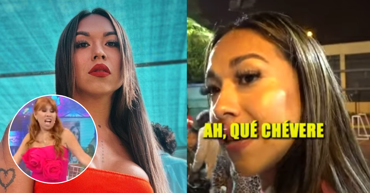 Reportero de Magaly intenta entrevistar a Dayanita y ella tiene ...