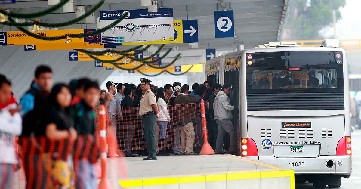 Metropolitano Expreso 2 También Atenderá Los Sábados Y Beneficiará A Más De 14 Mil Usuarios Por 7528