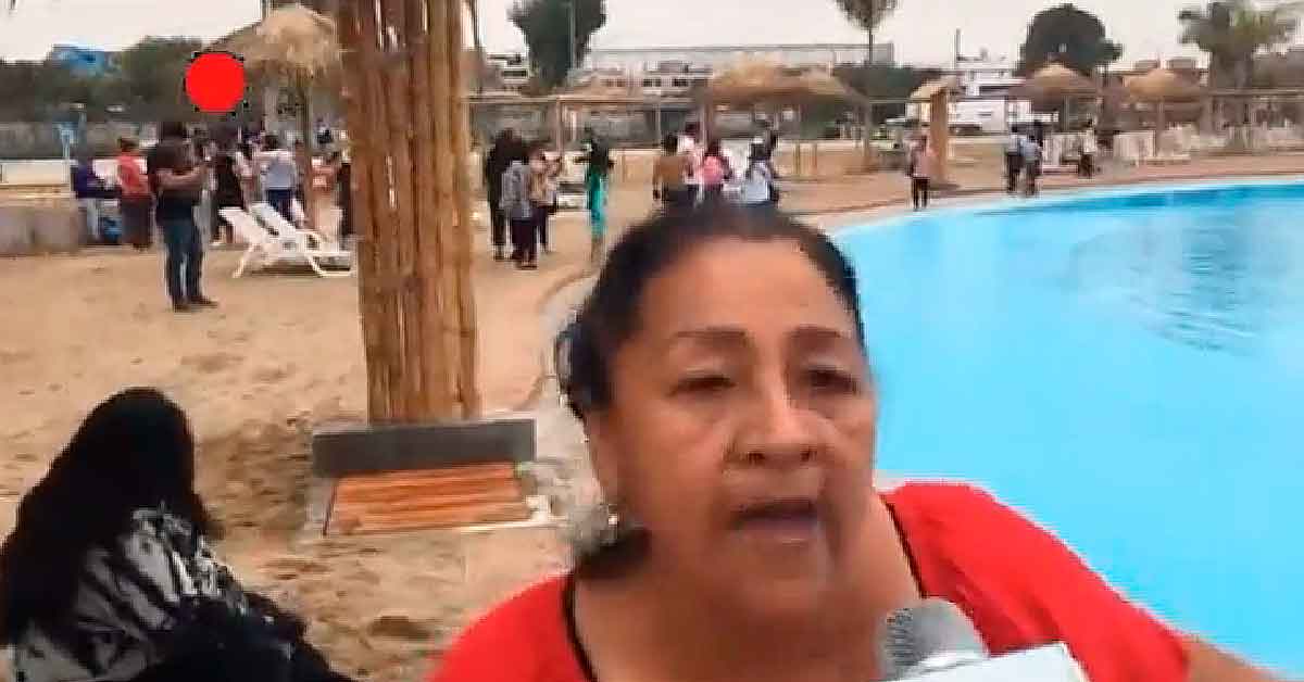 Vecina De San Juan De Lurigancho Opina Sobre La Playa Artificial: "Me ...