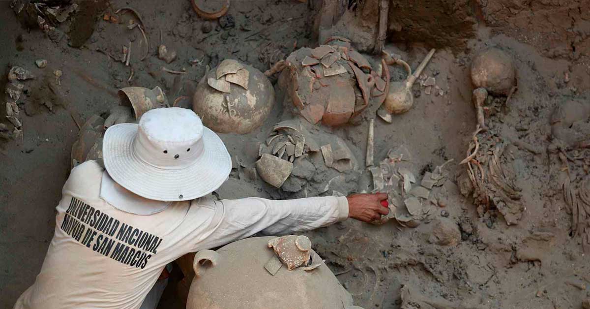 ¡Descubrimiento histórico! Hallan tumba del 'Señor del mar', persona de élite en la cultura Chancay