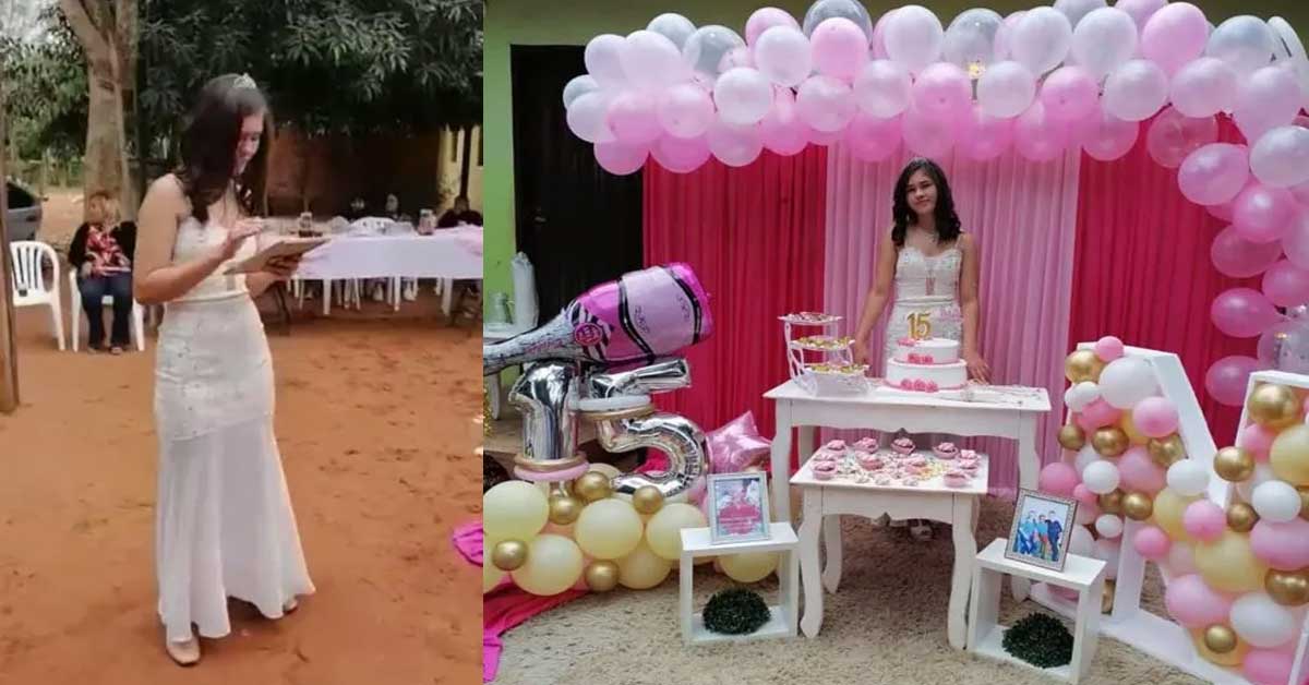 Te extraño, papá! Quinceañera bailó el vals con la foto de su papá  fallecido - Exitosa Noticias