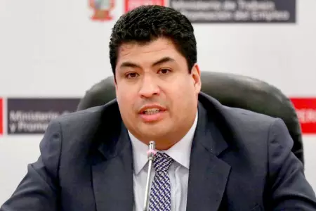 Antonio Varela, ministro de Trabajo.