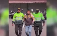 Huancayo: Exmilitar colombiano fue a extorsionar a su víctima con una granada de guerra, pero termina detenido por la PNP