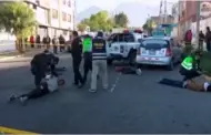 Arequipa: Policía capturó a banda criminal de extranjeros que robó vehículo y asaltó a dos vigilantes