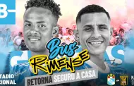 Atencin cervecero! ATU pone al servicio el 'Bus Rimense' para partido de Sporting Cristal por Copa Libertadores