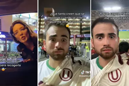 Joven decide ir al estadio antes que esperar a su novia en la peluquera.