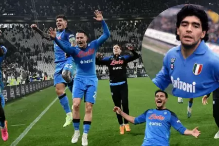 Napoli se consagr campen de la Serie A en Italia.
