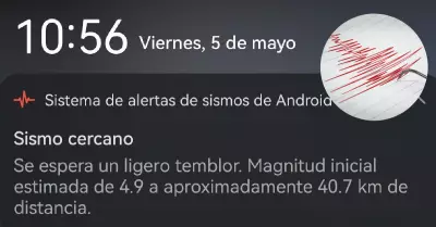 Alerta de sismo en Lima sorprendi a usuarios Android.
