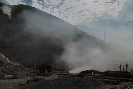 Explosin en mina Yanaquihua.