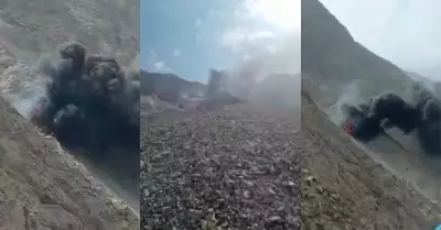 Explosin en mina Yanaquihua