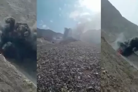 Explosión en mina Yanaquihua