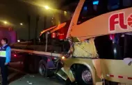 Choque en Surco: Un muerto y 25 heridos tras impacto de bus interprovincial contra un tráiler