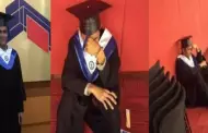 "Solo quera que estn orgullosos de m": Joven llora durante su graduacin al ver que su familia no asisti