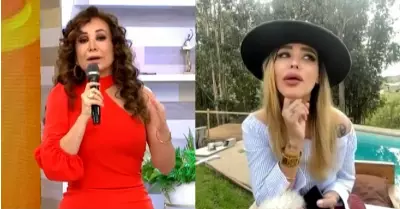 Angie Jibaja pelea con Janet Barboza y quiere demandarla