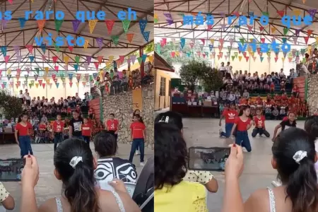 Adolescentes sorprenden a mamitas con inusual baile