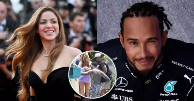 Shakira y Lewis Hamilton son vistos juntos en Miami