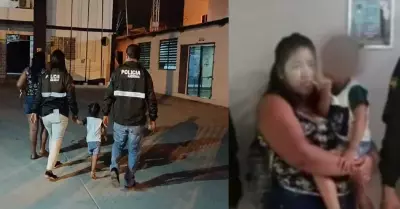 Mujer fue capturada cuando estaba por vender a su propia hija.