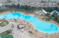 Rafael Lpez Aliaga: Alcalde de Lima inaugur playa artificial en San Juan de Lurigancho con valor de S/145 mil