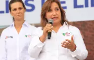 Dina Boluarte: "A donde vamos, Pedro Castillo nos manda su piquete financiado por el narcotrfico y la minera ilegal"